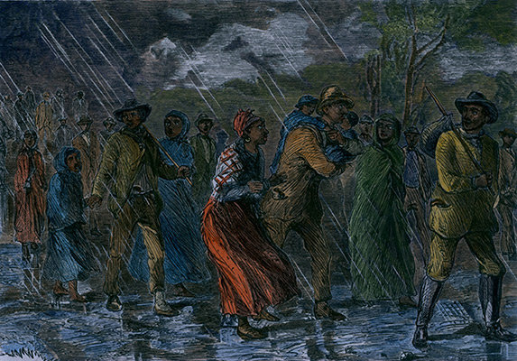 Image of the underground railroad
