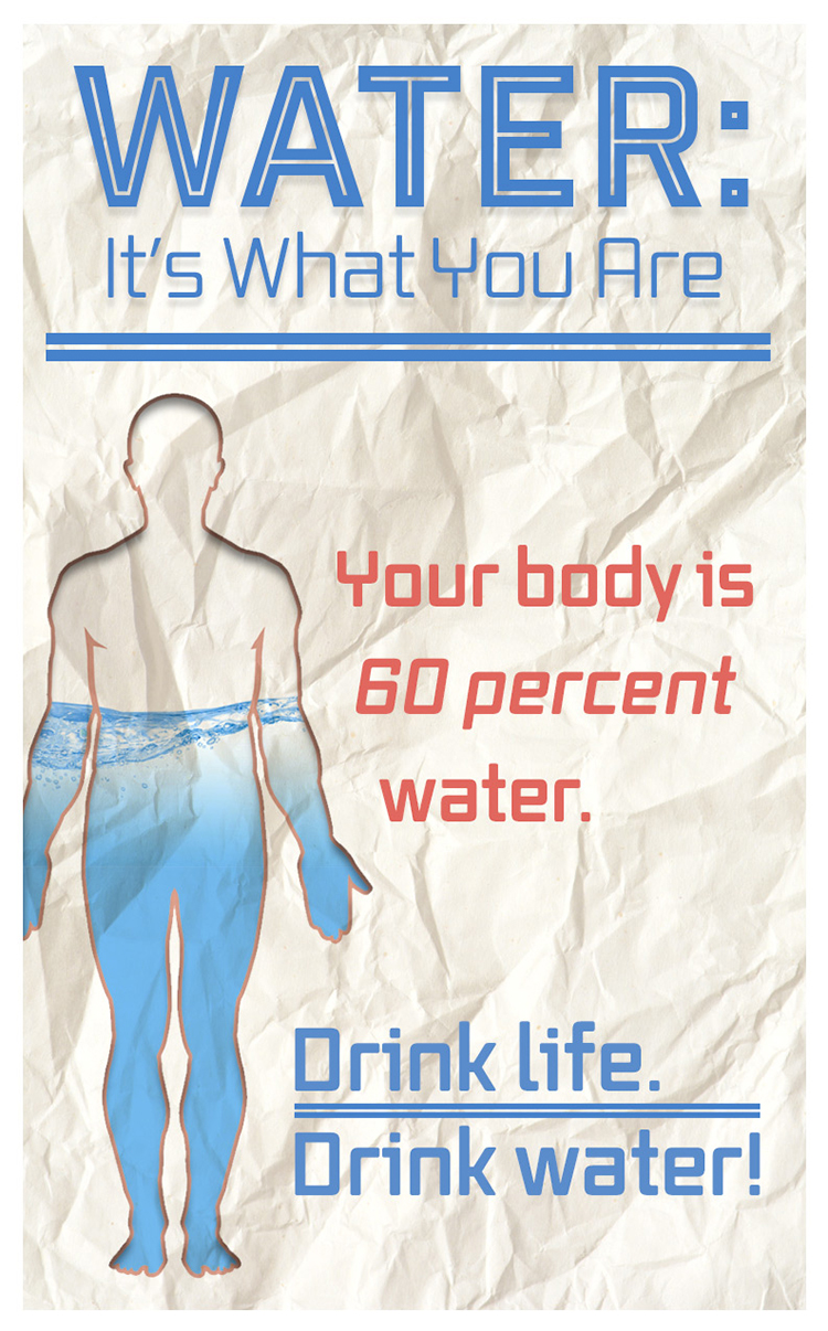 Drink Water Poster