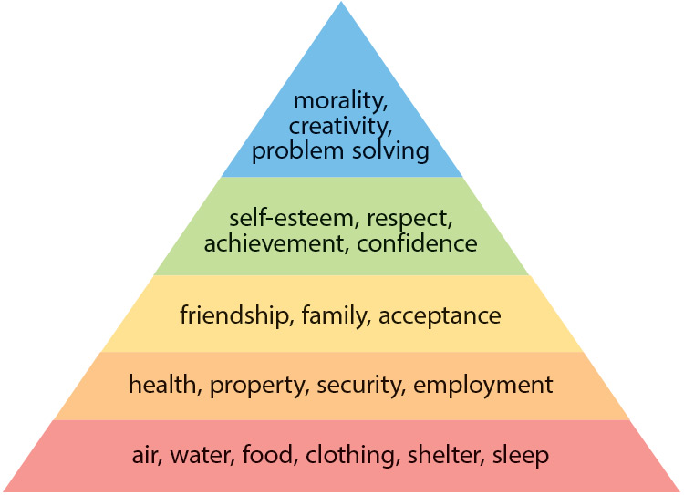 Basic Needs Pyramid