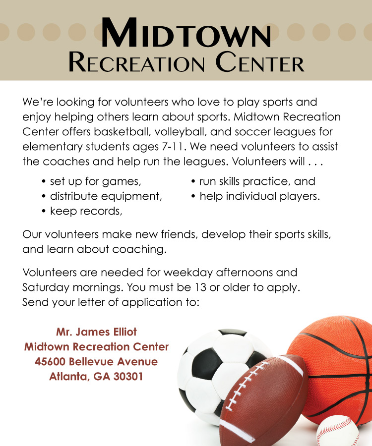 Example Advertisement